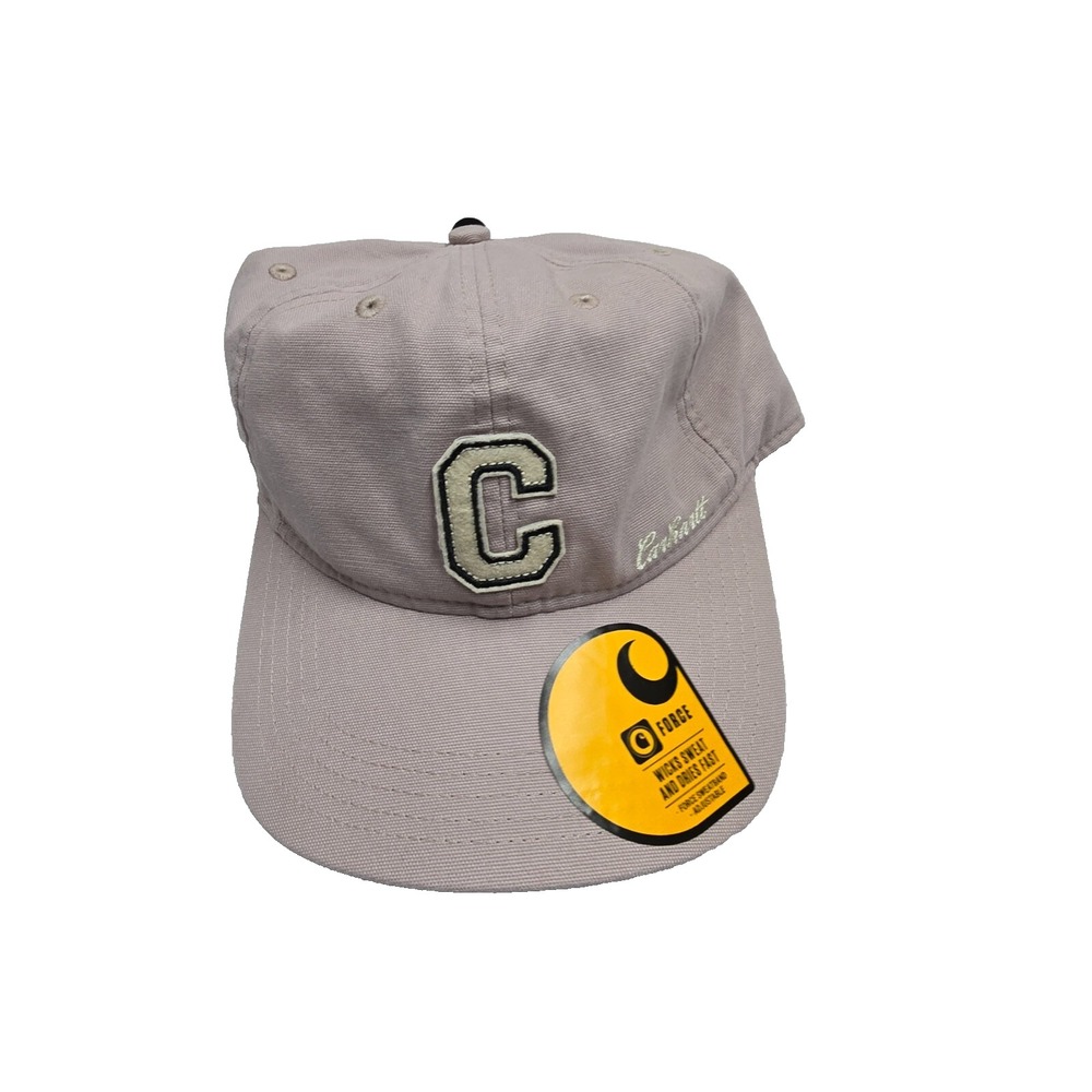 Carhartt Womens Canvas Cap C Logo Patch Denim Pink AH6302 Adjustable Hat NWT